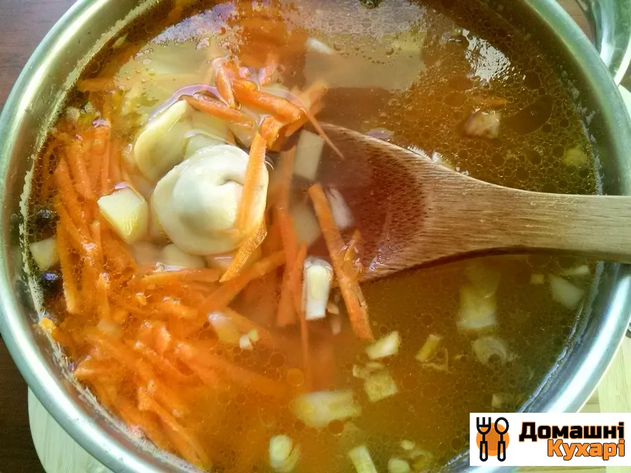 Бабушкін суп з пельменями - фото крок 7