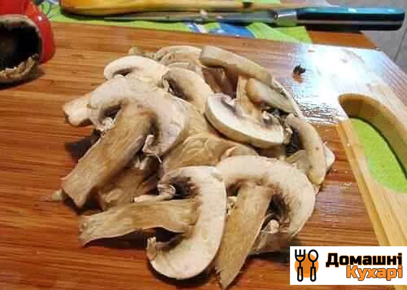 Баклажани з грибами - фото крок 2