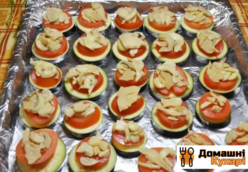 Баклажани з грибами, запечені в духовці - фото крок 7