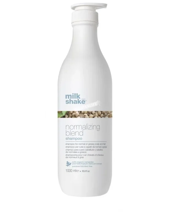 milk_shake normalizing blend Шампунь для нормального і жирного волосся і шкіри голови, 1000мл