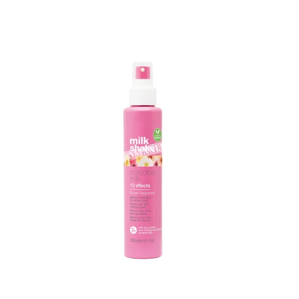 milk_shake flower power incredible milk Незмивний засіб 12 ефектів для всіх типів волосся, 150мл