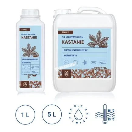 DR. GUSTAV KLEIN КАШТАН тонізуючий рідкий концентрат для ванн