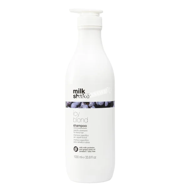 milk_shake icy blond Шампунь для світлих та платинових блондинок, 1000мл