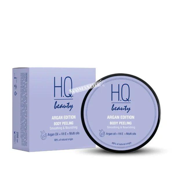 H.Q.Beauty АРГАН ЕДІШН Пілінг для тіла - розгладження та живлення шкіри, 200мл