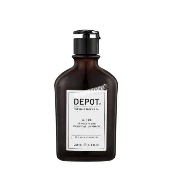 Depot 108 Шампунь для глибокого очищення шкіри голови з деревним вугіллям, 250мл