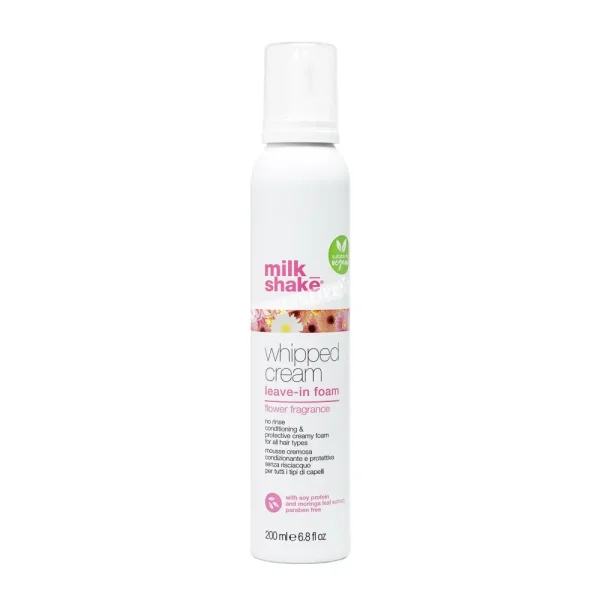 milk_shake flower power leave-in Крем-пінка незмивна для зволоження волосся з ароматом квітів, 200мл
