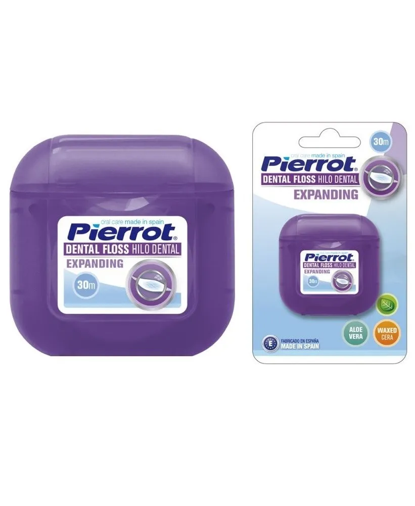 Pierrot Зубна нитка Алое Вера, що розширюється, 30м