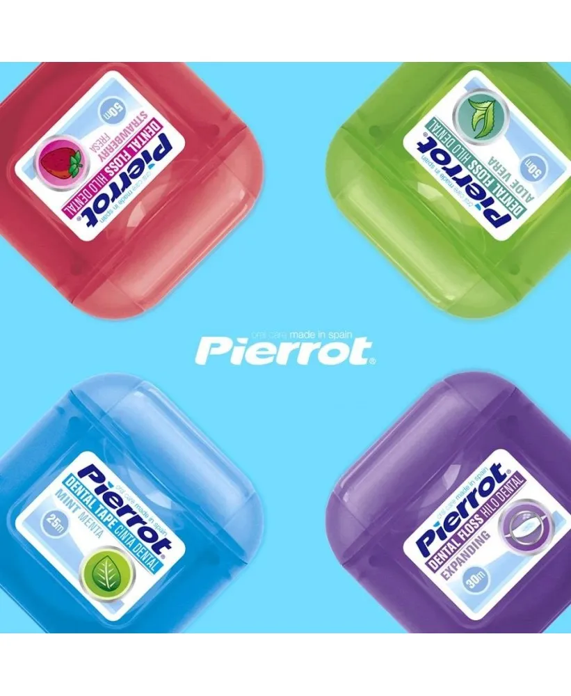 Pierrot Зубна нитка Алое Вера, що розширюється, 30м