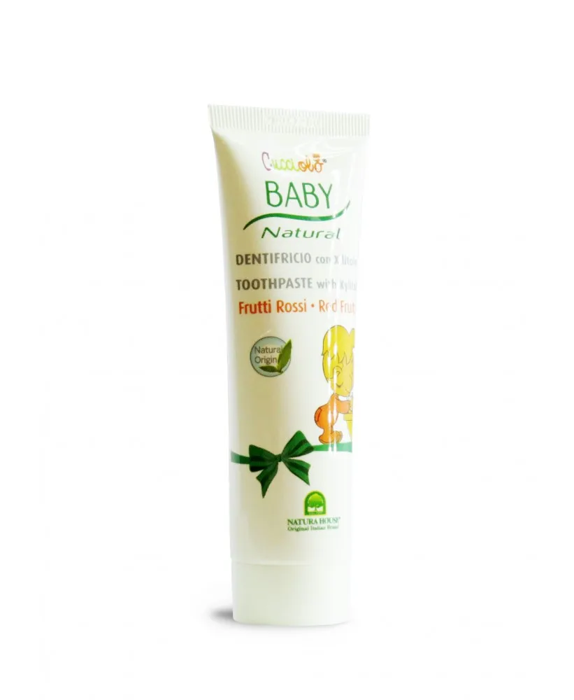 Natura House Baby Cucciolo Зубна паста "Червоні ягоди", 50мл