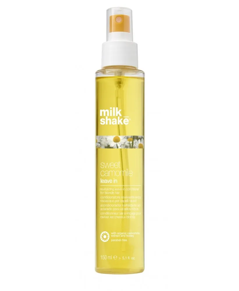 milk_shake sweet camomile leave in Незмивний активізуючий кондиціонер для світлого волосся, 150мл
