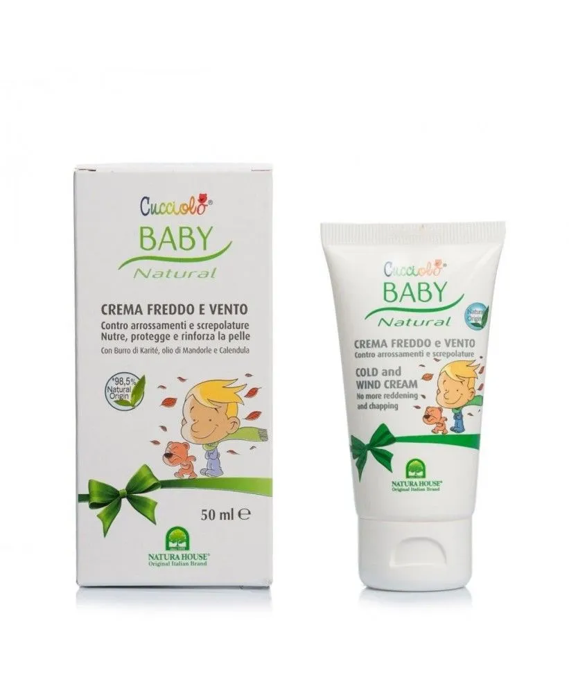 Natura House Baby Cucciolo Крем для захисту шкіри малюка від холоду та вітру, 50мл
