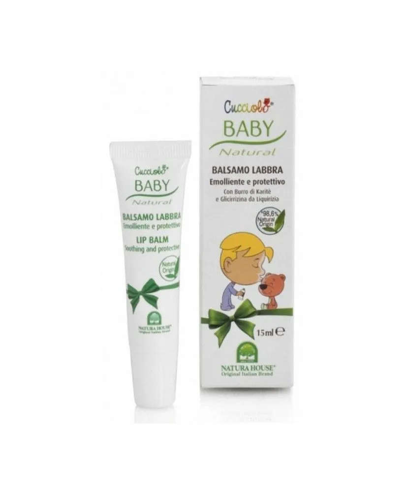Natura House Baby Cucciolo Бальзам для губ для малюків, 15мл