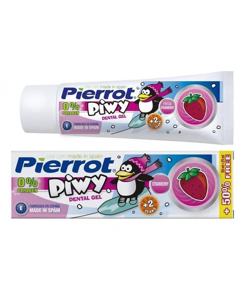 Pierrot Юніор Зубний гель Піві (Ca+F), 50мл