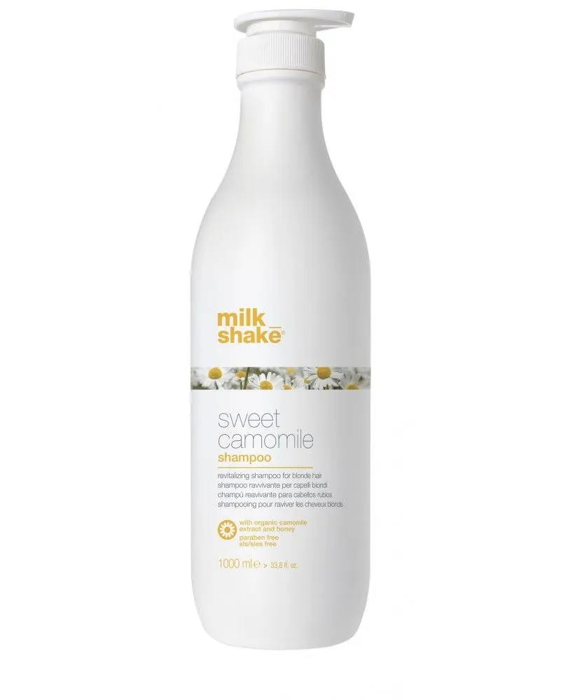 milk_shake sweet camomile shampoo Активізуючий шампунь для світлого волосся, 1000мл