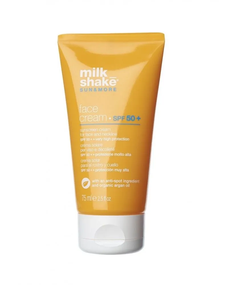 milk_shake sun & more face cream SPF 50+ Сонцезахисний крем для обличчя та декольте, 75мл