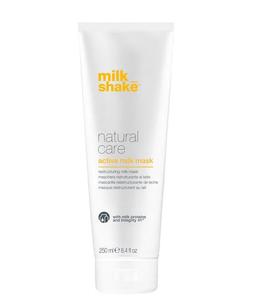 milk_shake natural care active milk mask Реструктуруюча молочна маска для волосся, 250мл