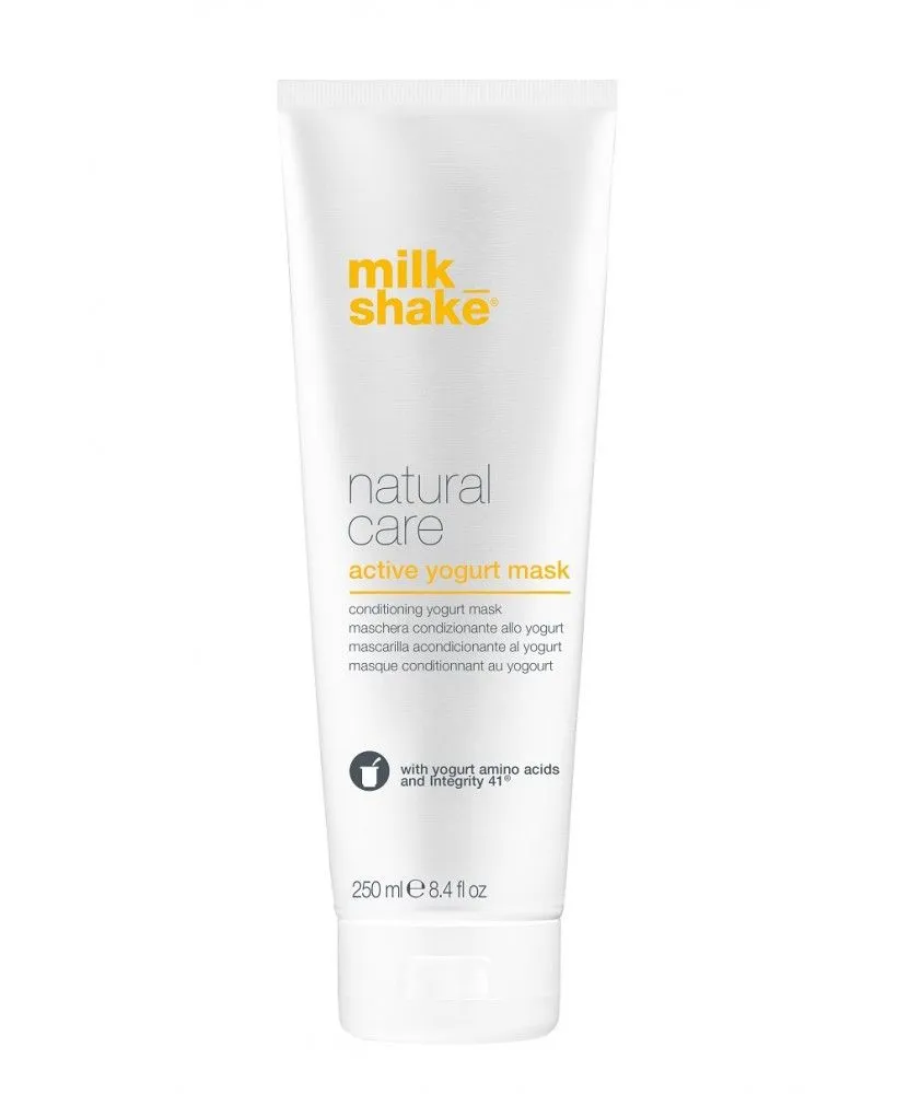 milk_shake natural care active yogurt mask Кондиціонуюча йогуртова маска для волосся, 250мл