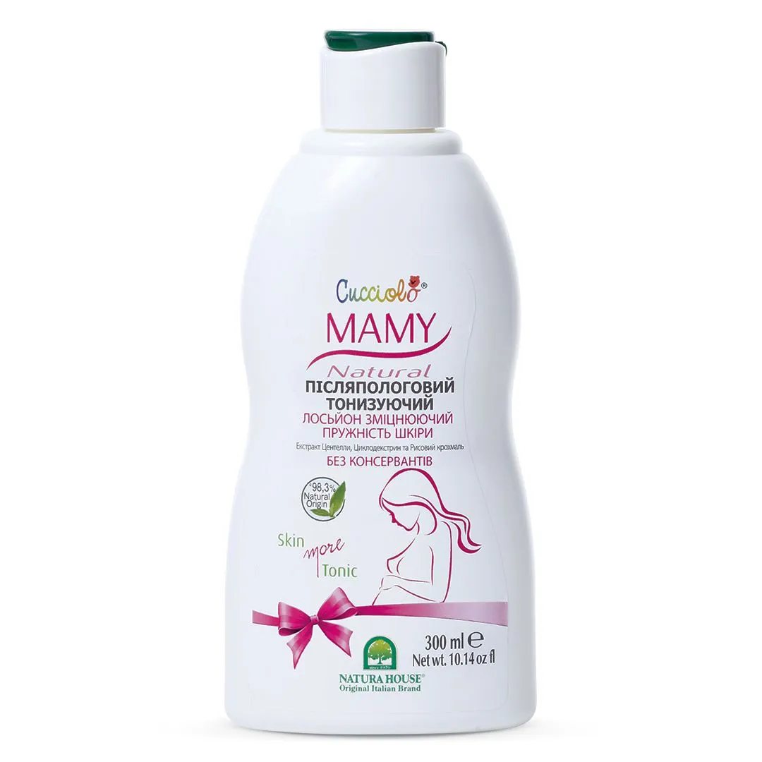 Natura House Mamy Cucciolo Лосьйон для вагітних для підтримки шкіри тіла в тонусі, 300мл