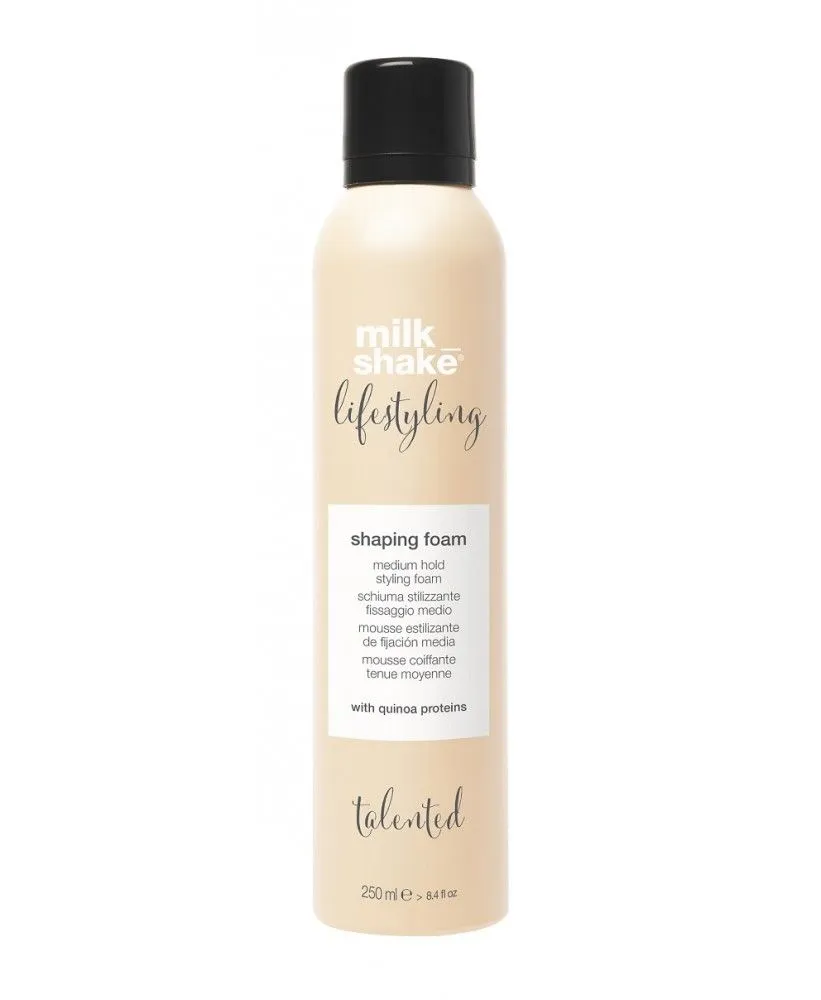 milk_shake lifestyling shaping foam Пінка термозахисна для укладання середньої фіксації, 250мл