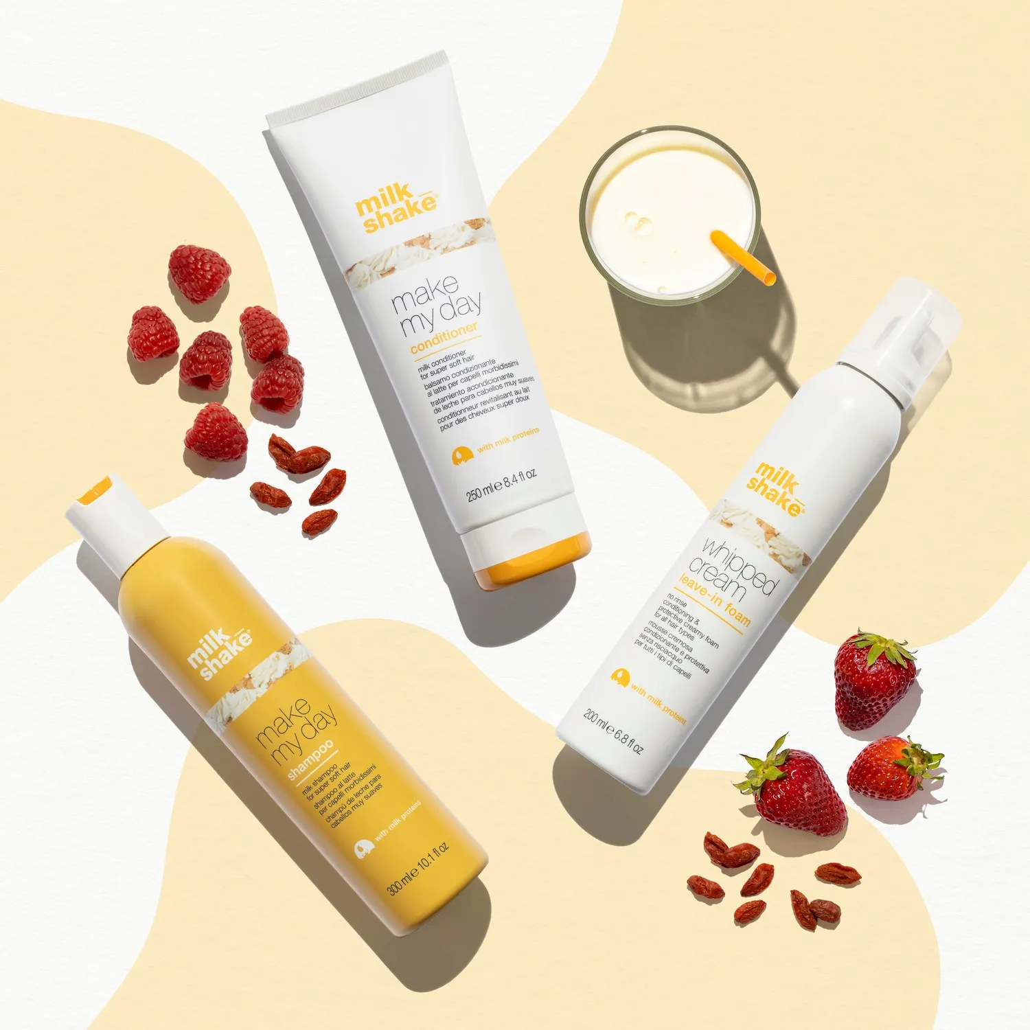 milk_shake make my day conditioner Молочний кондиціонер для супер м’якого волосся, 250мл