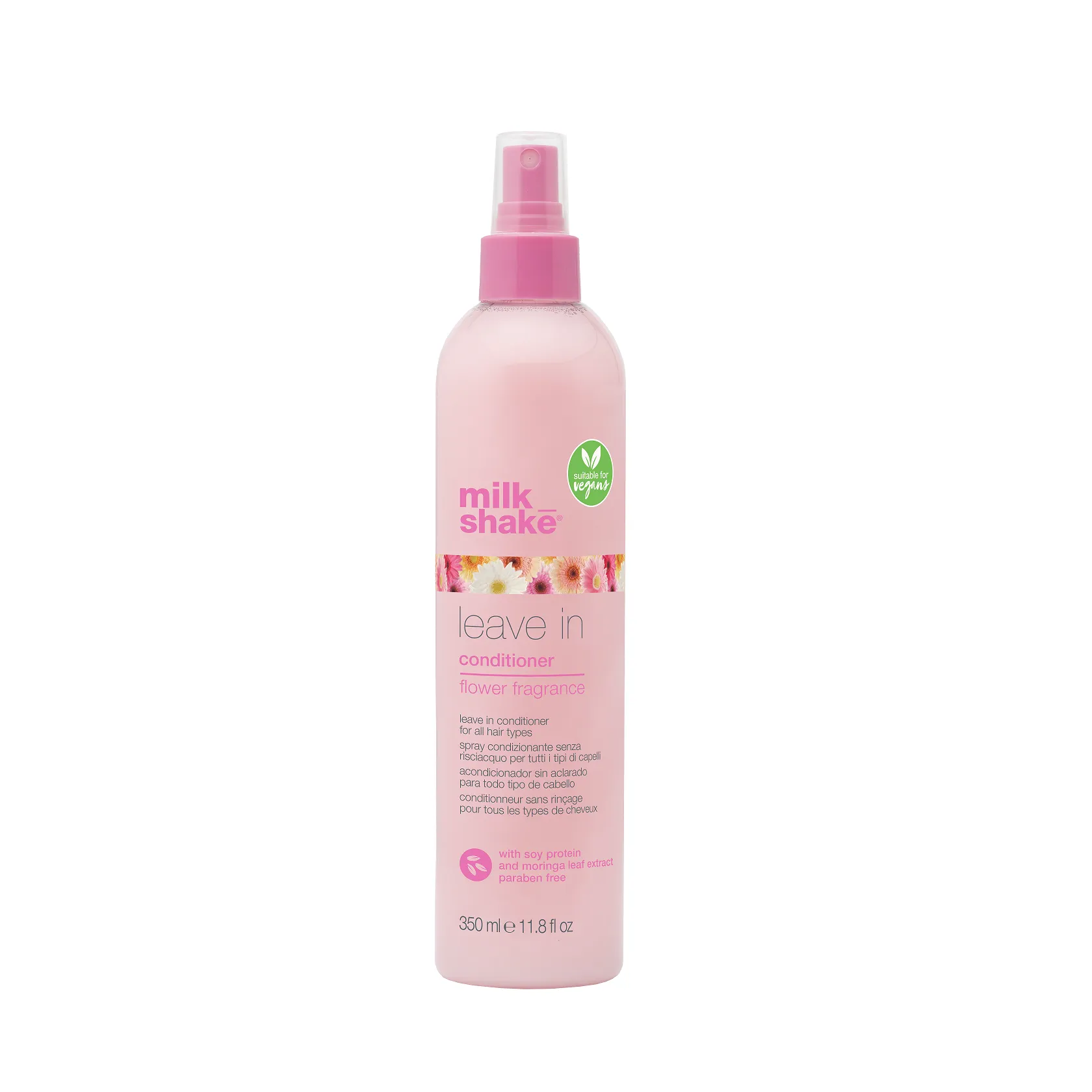 milk_shake flower power leave-in conditioner Кондиціонуючий незмивний спрей для всіх типів волосся, 350мл