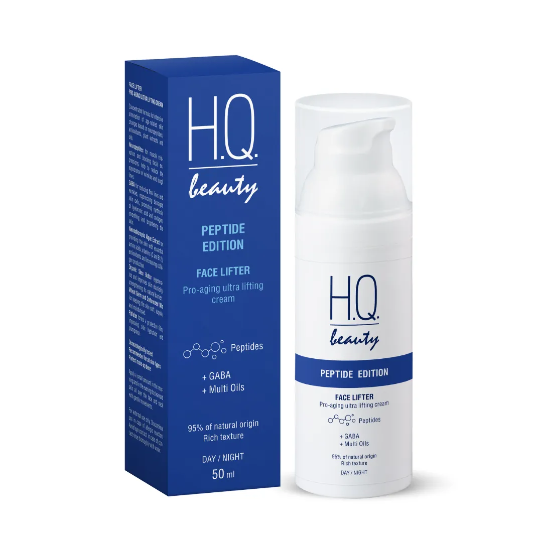 H.Q.Beauty ПЕПТИД ЕДІШН Ліфтер для обличчя - про-віковий ультра-ліфтинг крем, 50мл