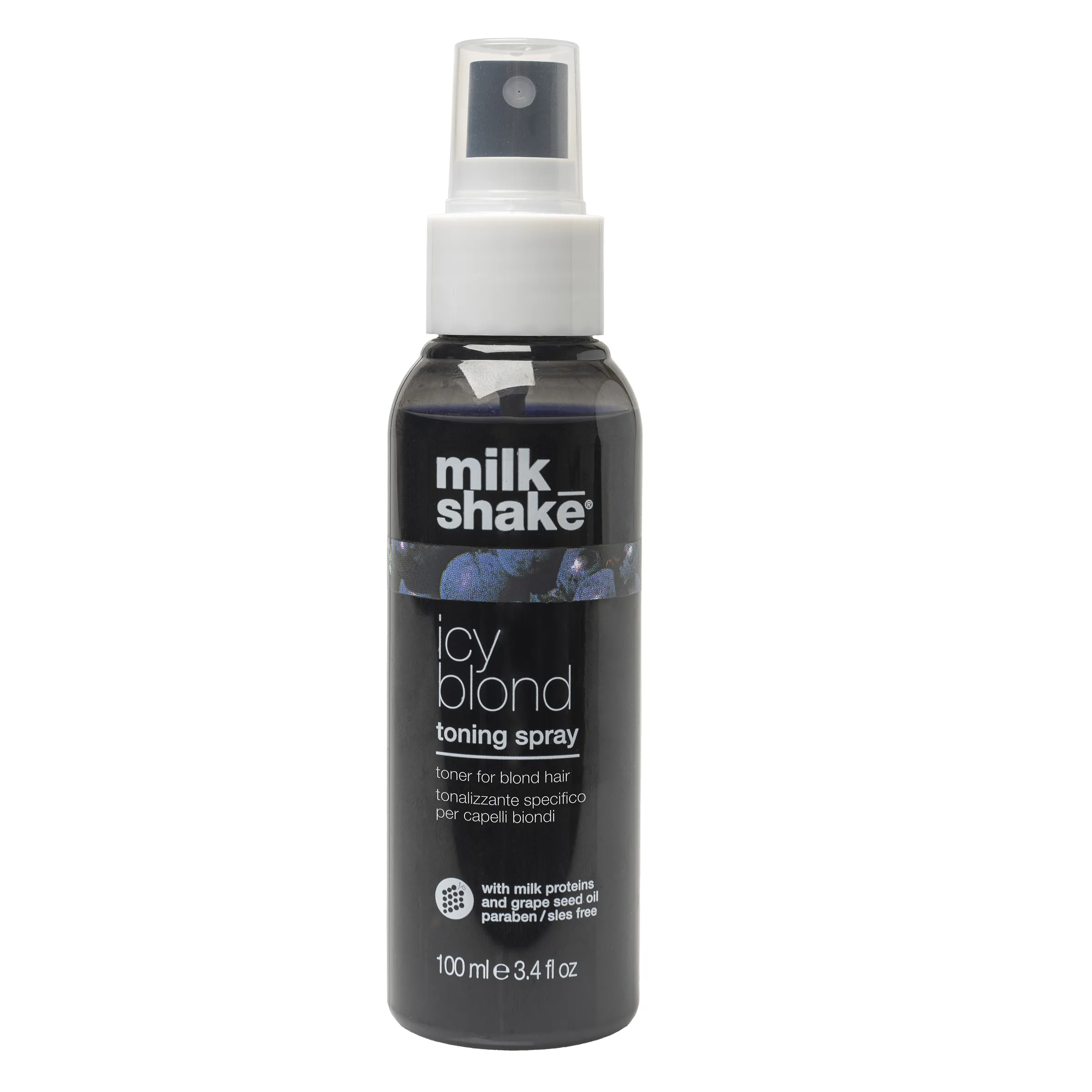 milk_shake icy blond Спрей тонуючий для світлих і платинових блондинок, 100мл