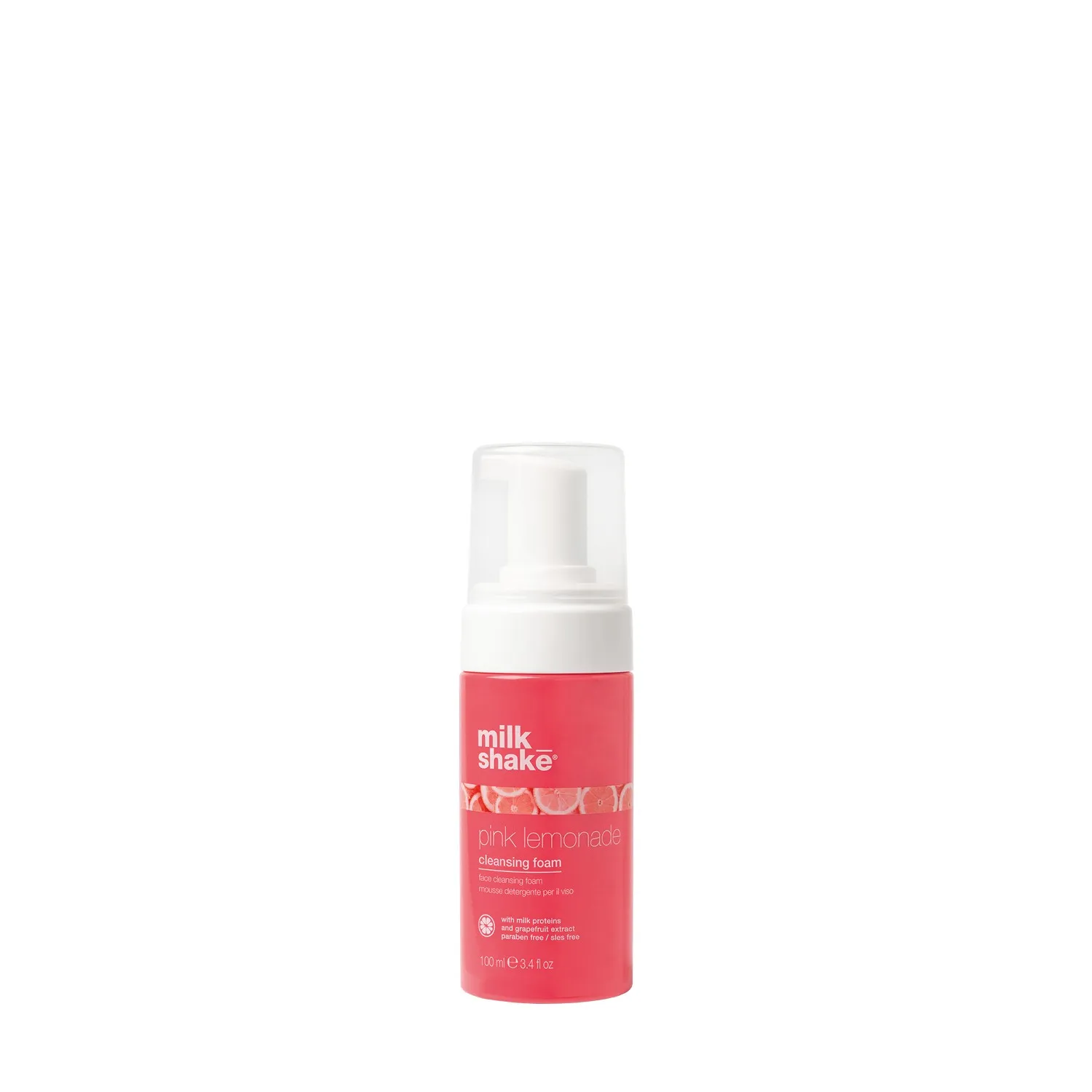 milk_shake pink lemonade Ніжна пінка для вмивання шкіри обличчя, 100мл