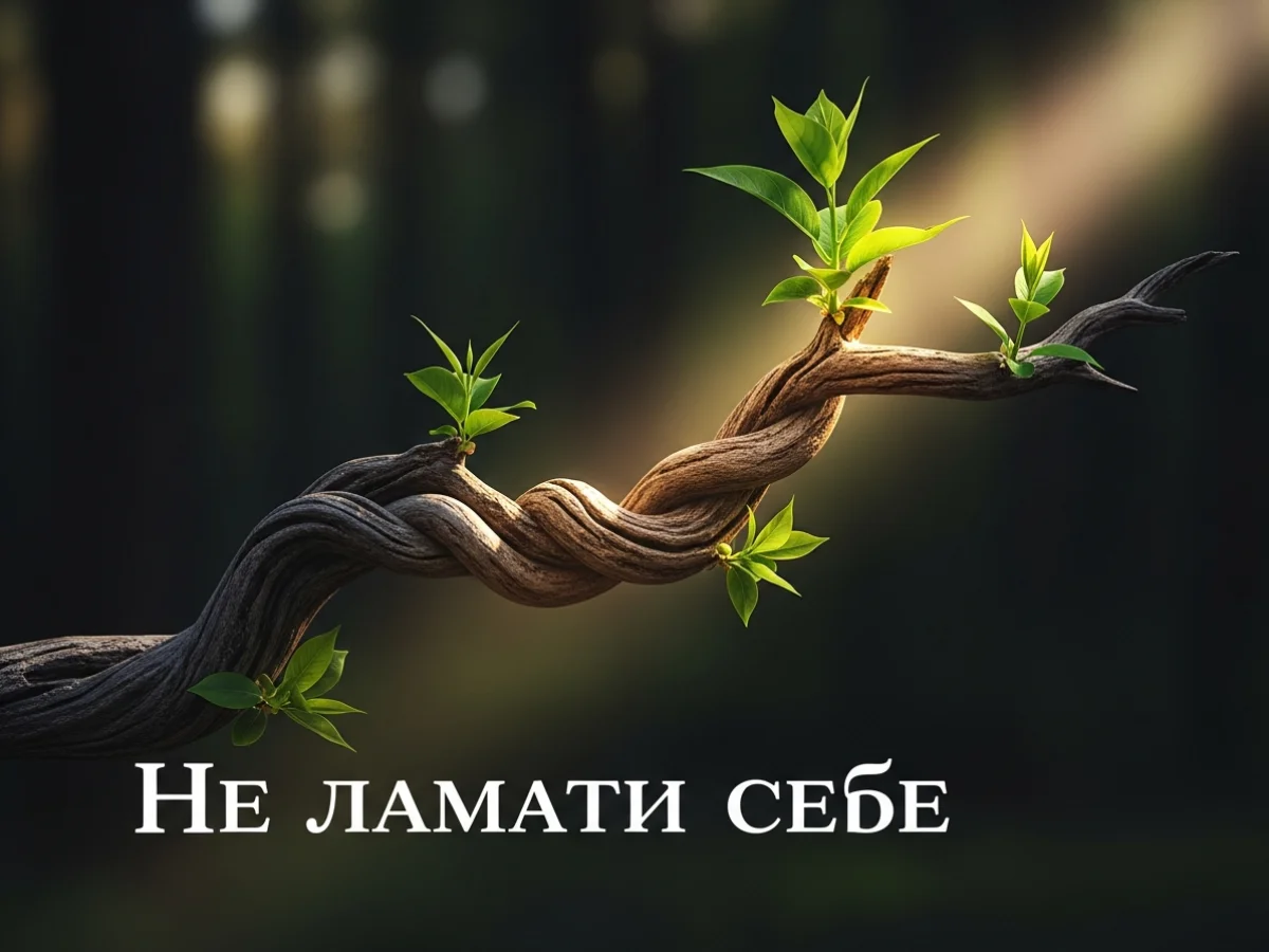 Не ламати себе