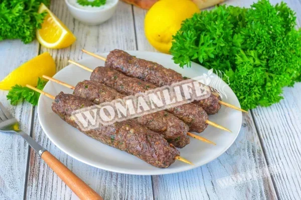 Шашлик з турецького фаршу