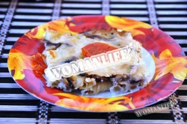 Макарони з мускатним горіхом і сиром