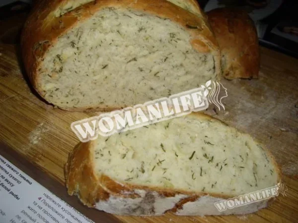 Хліб з кропом