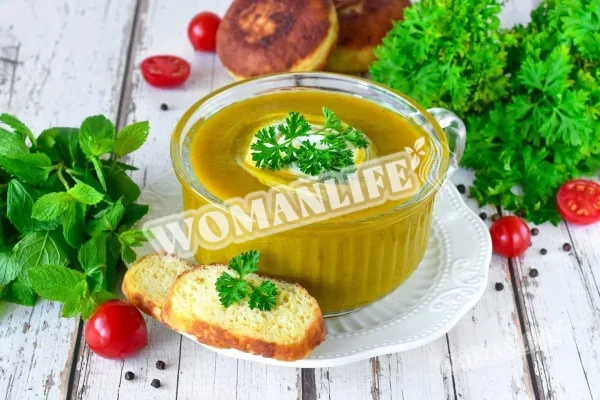 Зелений суп-пюре