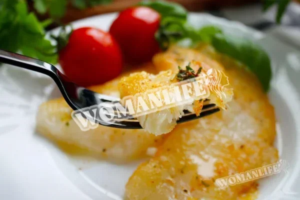Філе палтуса смажене на сковороді