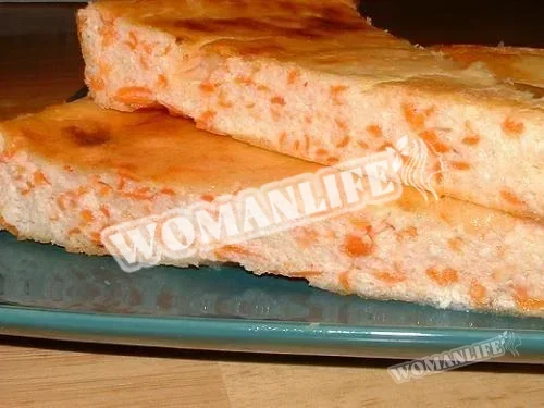 Запіканка з морквою і сиром