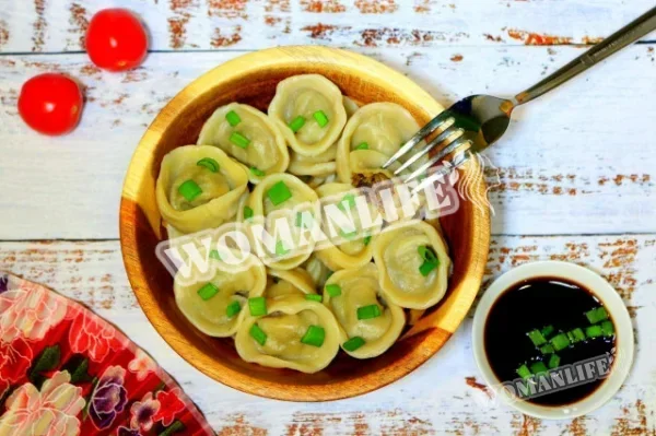 Вареники з грибами