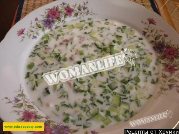 Яловичий овдух на мацоні