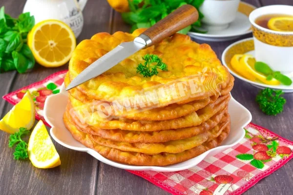 Казахський шелпек - коржик