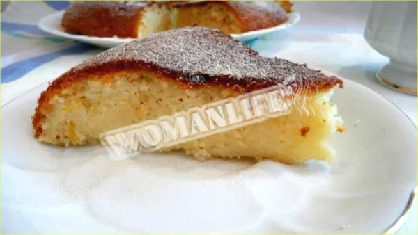 Лимонний пиріг в мультиварці