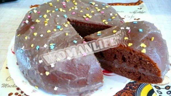 Шоколадний бісквіт в мультиварці