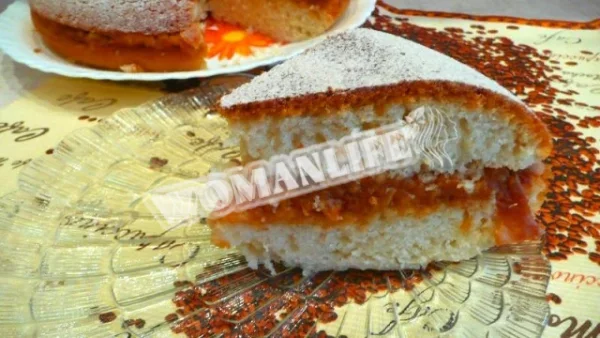Пиріг в мультиварці без яєць