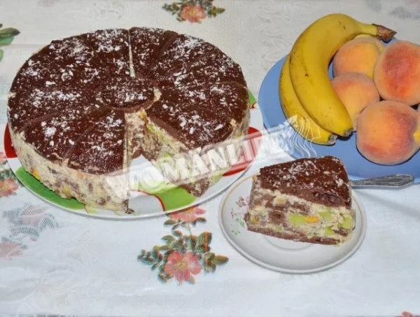 Африканський торт з ромашками