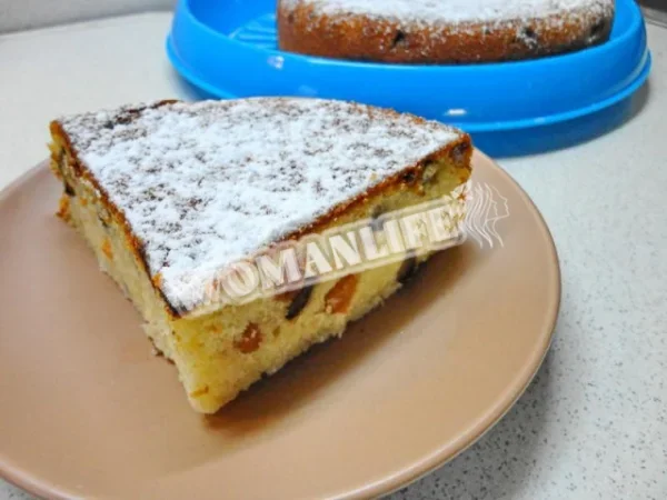Великий сметанний кекс в мультиварці