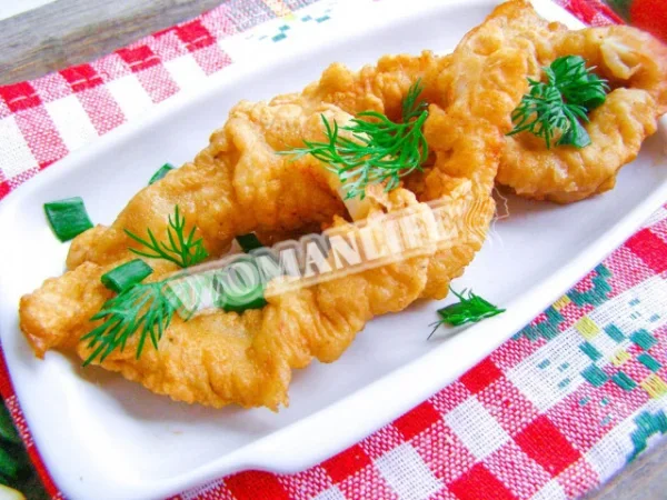 Кільця кальмарів в клярі