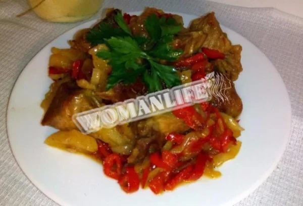 Філе свинини з ананасами