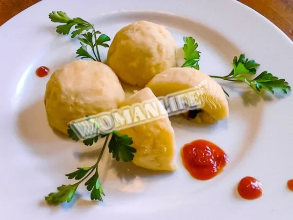 Картопляні зрази з грибами в духовці