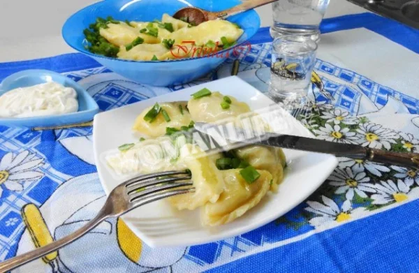 Вареники на пару в пароварці
