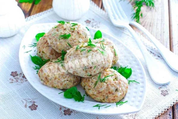 Парові котлети з індички ПП