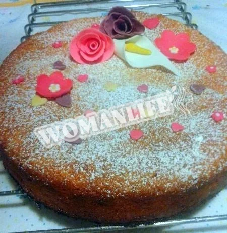 Мигдально-яблучний пиріг