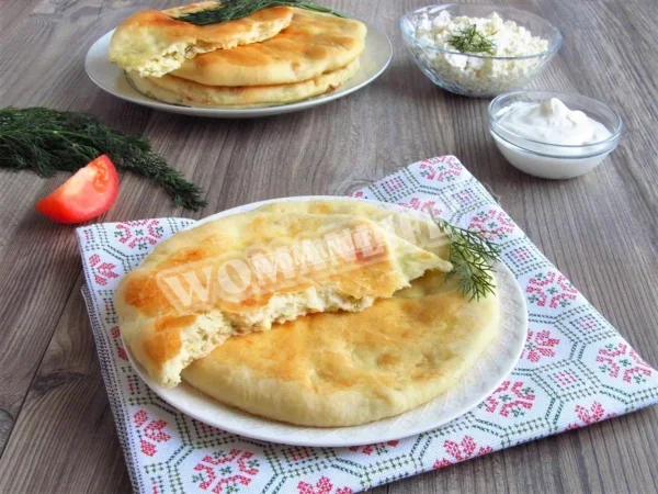 Хачапурі з сиром в духовці
